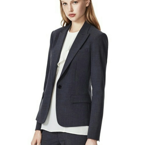 Theory Womens Gabe B 2 Urban Button Blazer